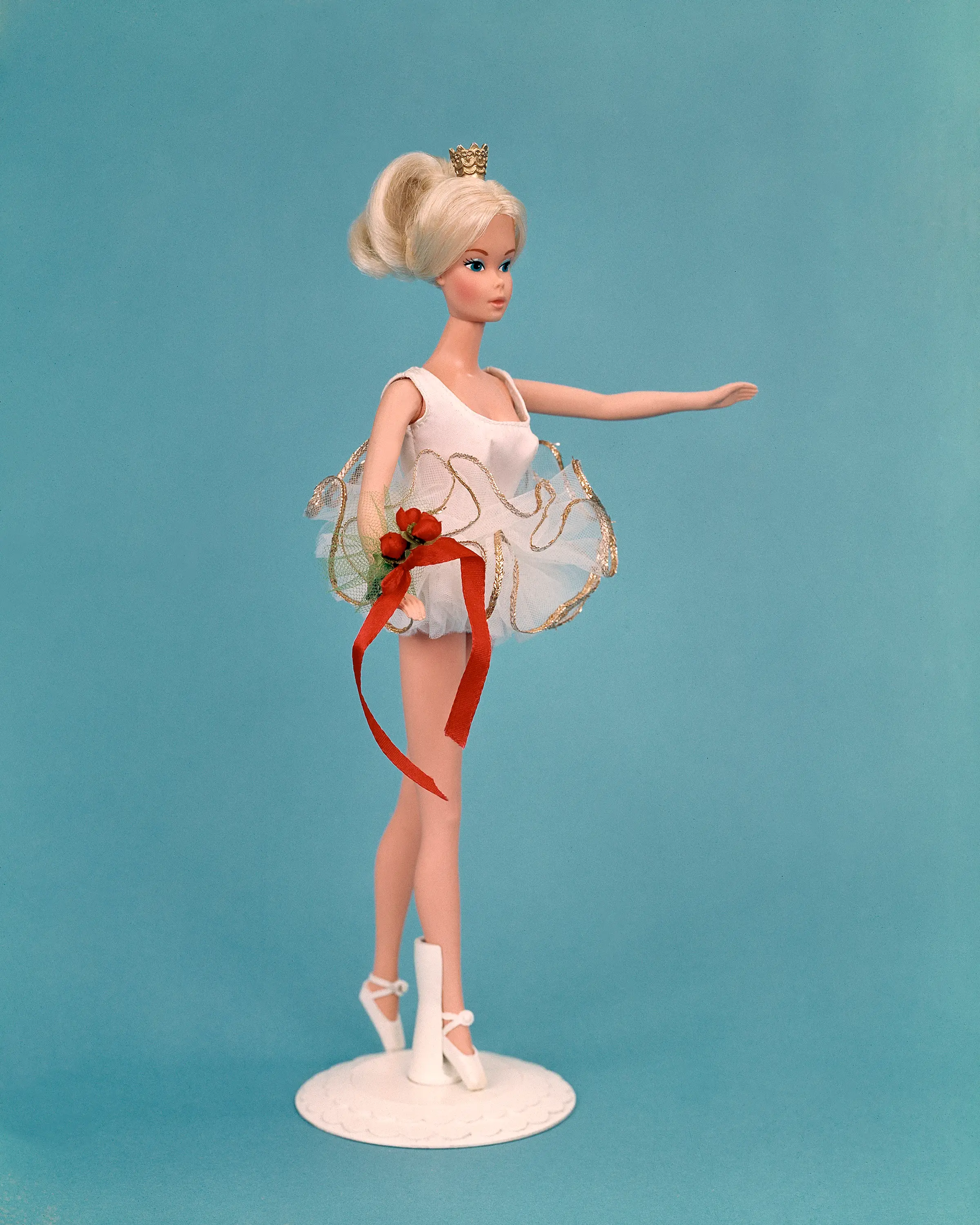 A 1976 Ballerina Barbie.