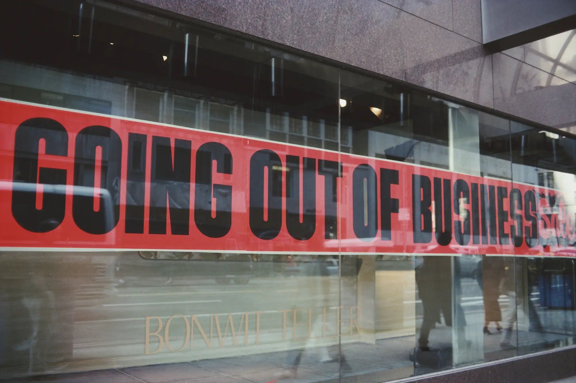 Bonwit Teller out of business
