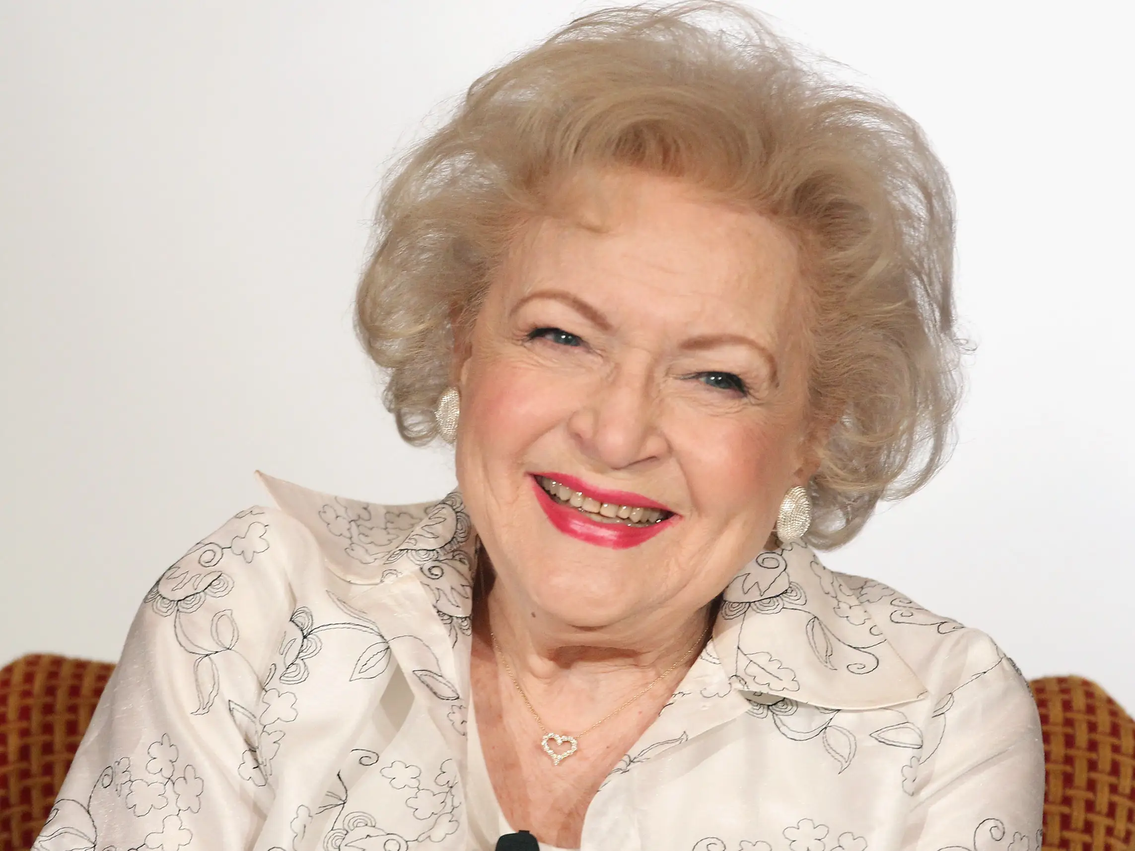 Betty White in 2012
