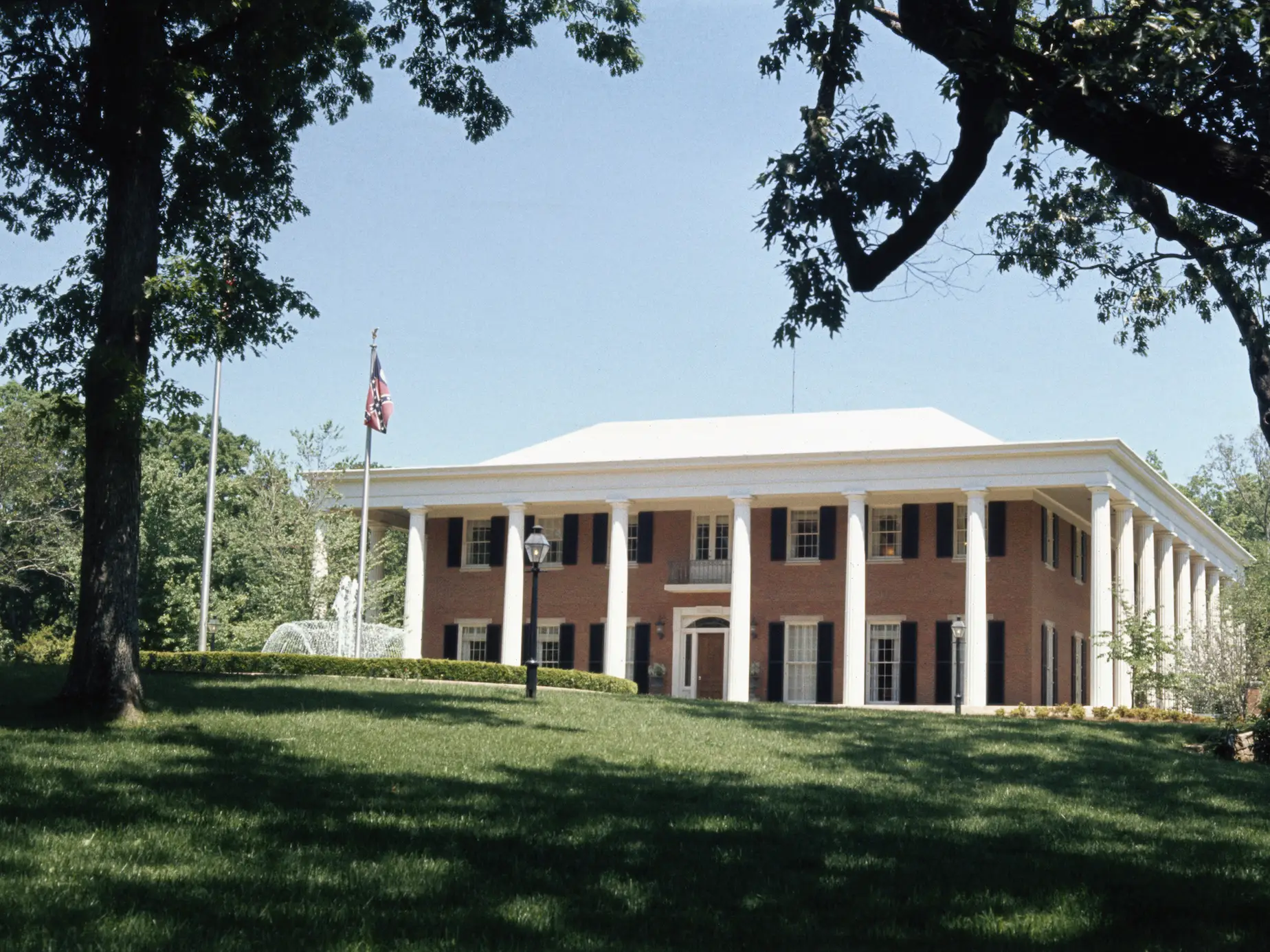 Exterior view of Georgia Governor's Mansion