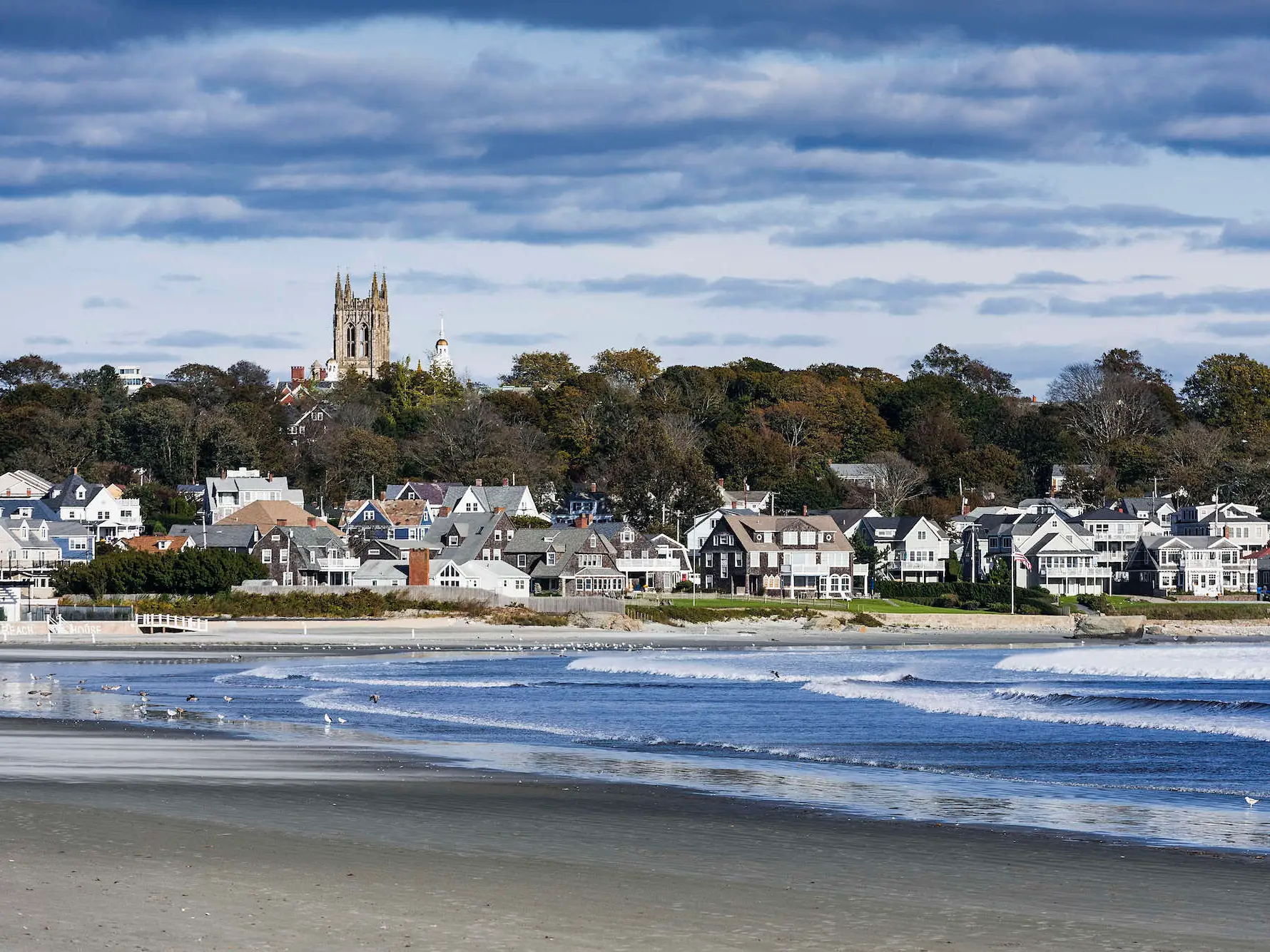 Scenic coastal town of Middletown.