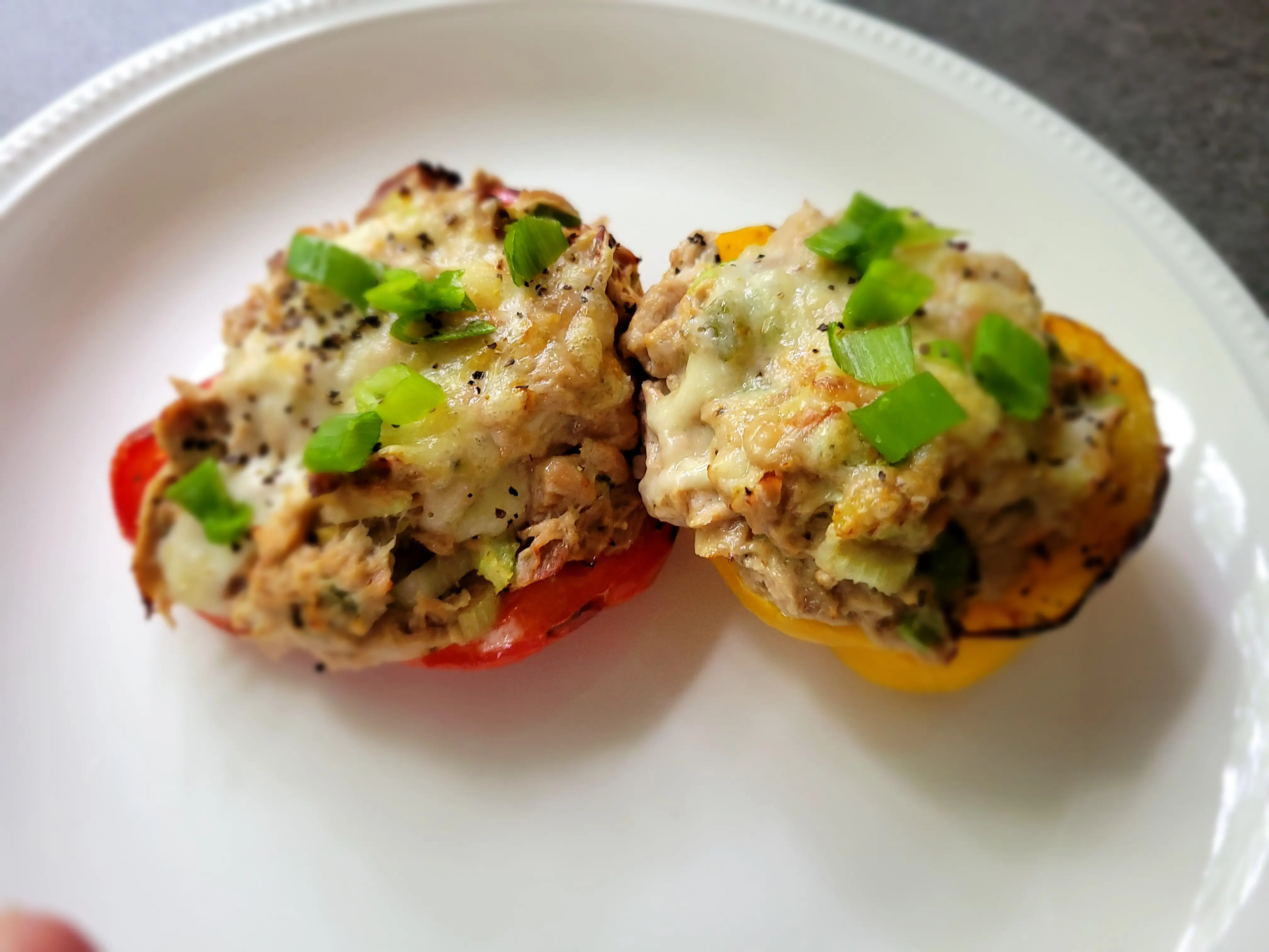 tuna stuffed peppers