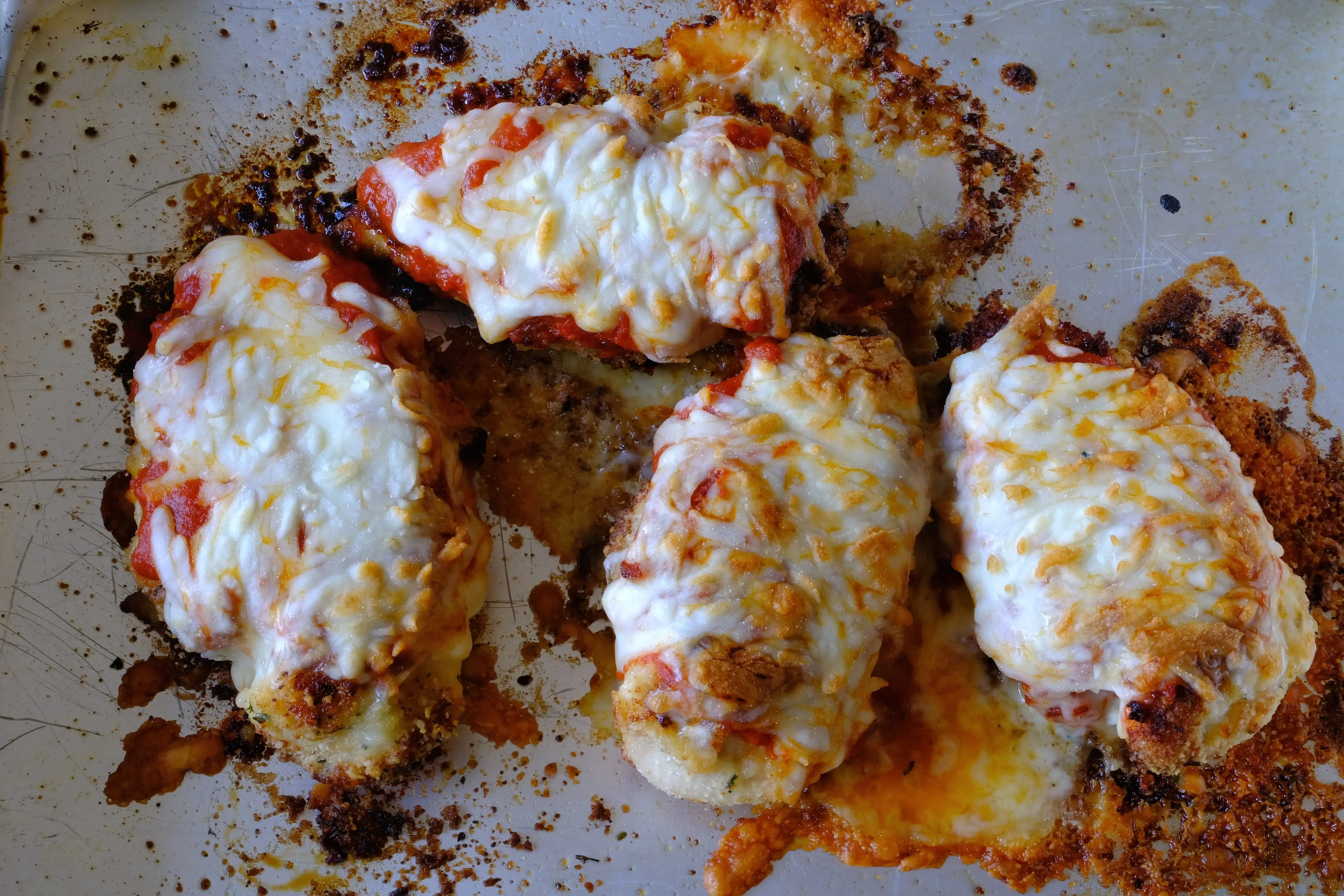 homemade chicken parmesan