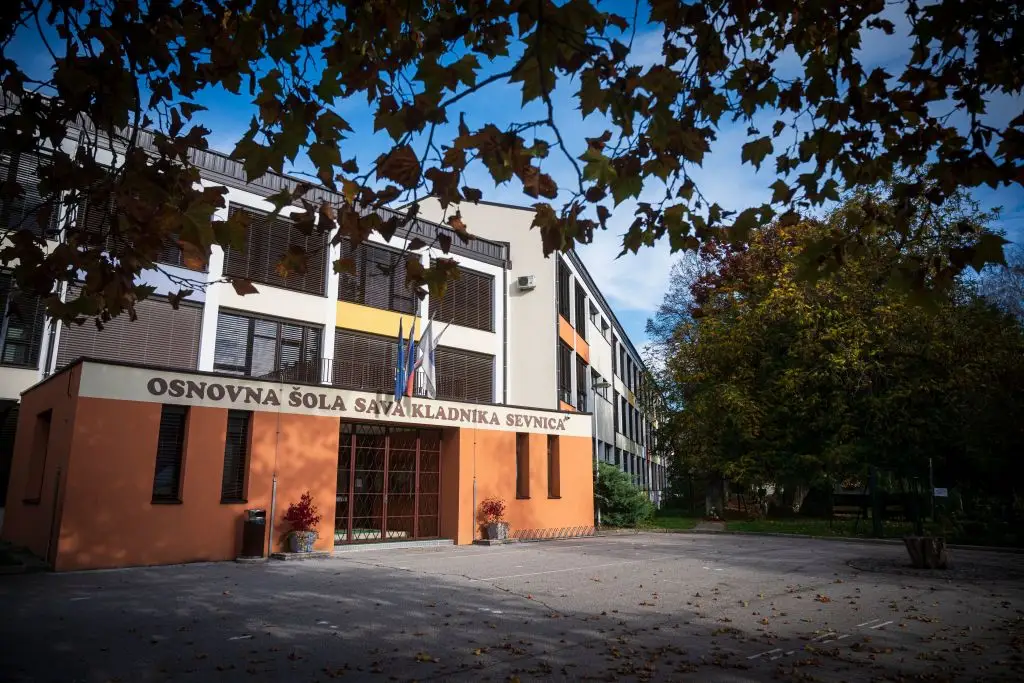 The Elementary School of Savo Kladnik Sevnica in Slovenia, Melania Trump's hometown