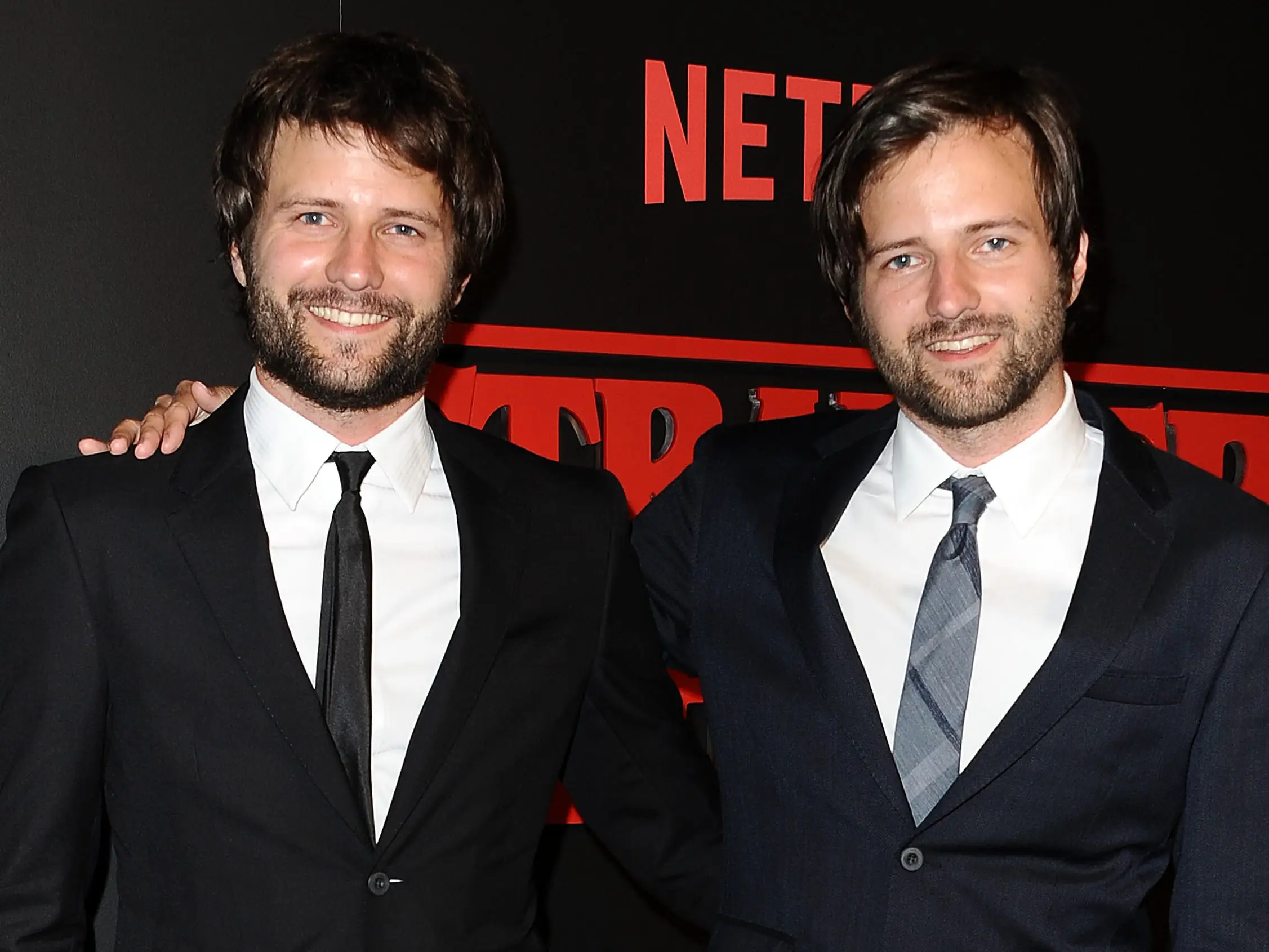 Creators and Executive Producers Ross Duffer and Matt Duffer attend the premiere of 