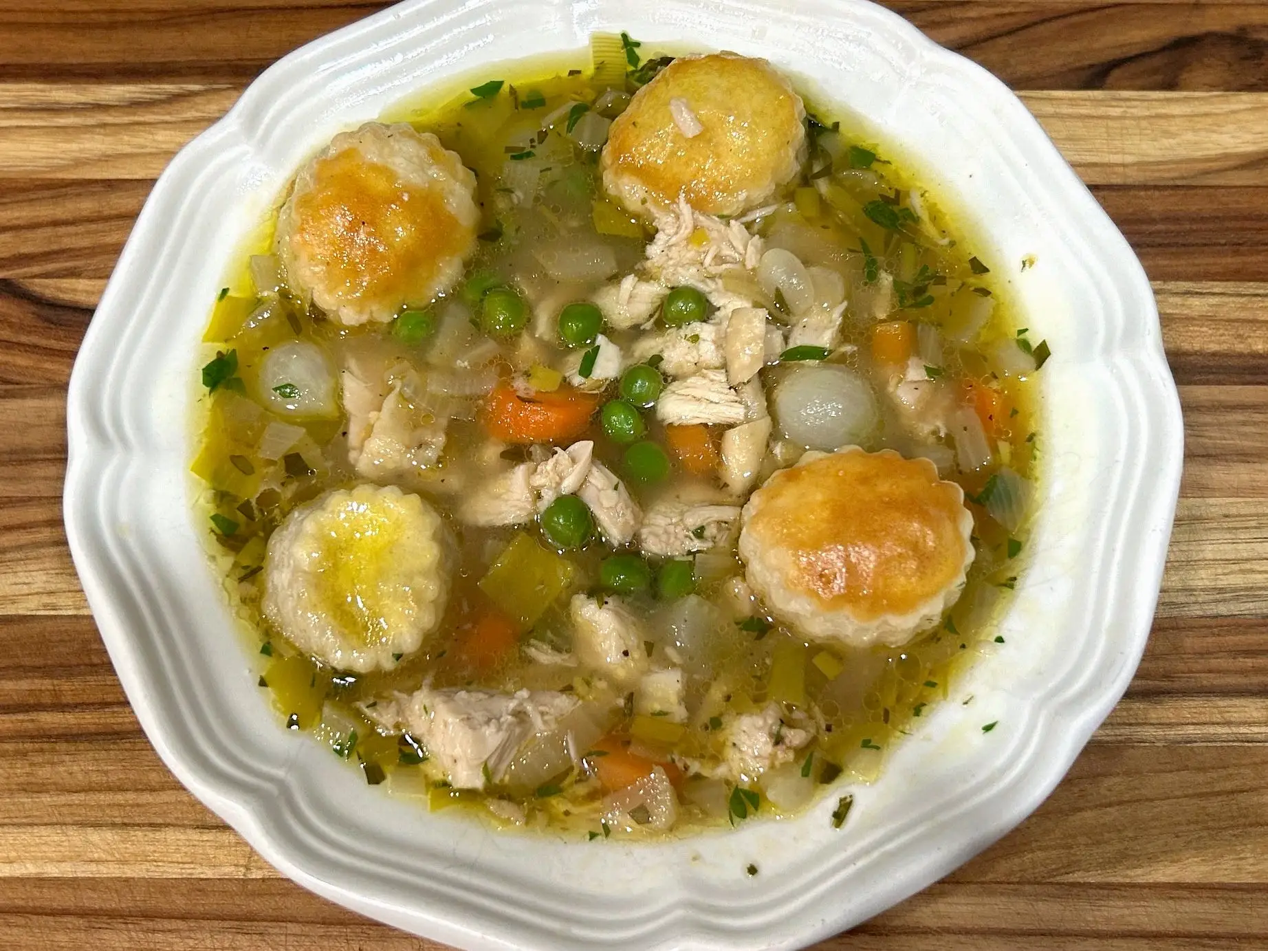 Ina Garten's chicken pot pie soup