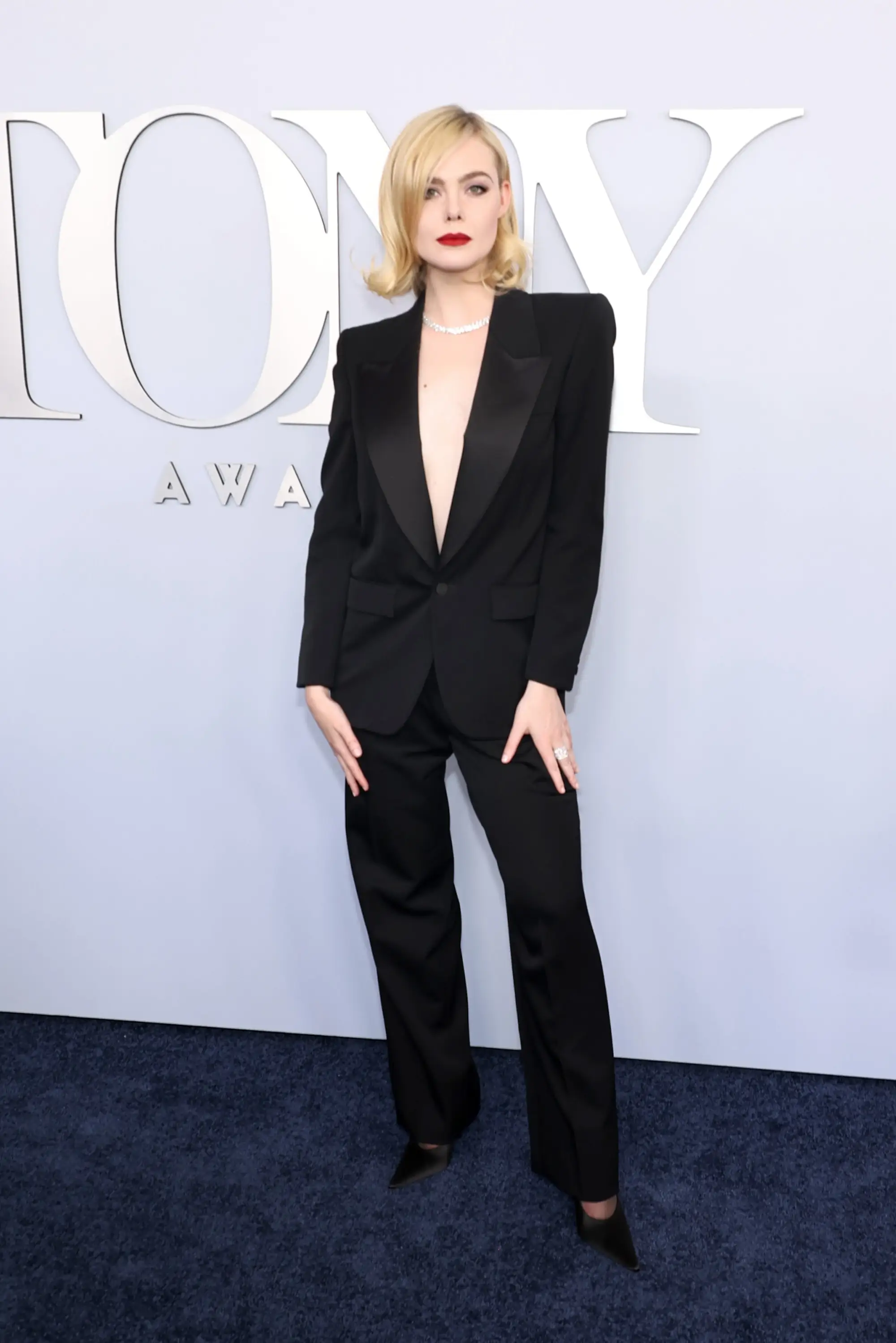 Elle Fanning at the Tony Awards in June 2024.