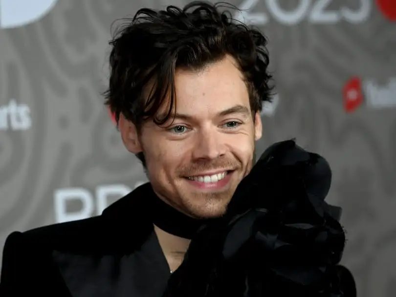 Harry Styles attends The BRIT Awards 2023 at The O2 Arena on February 11, 2023 in London, England