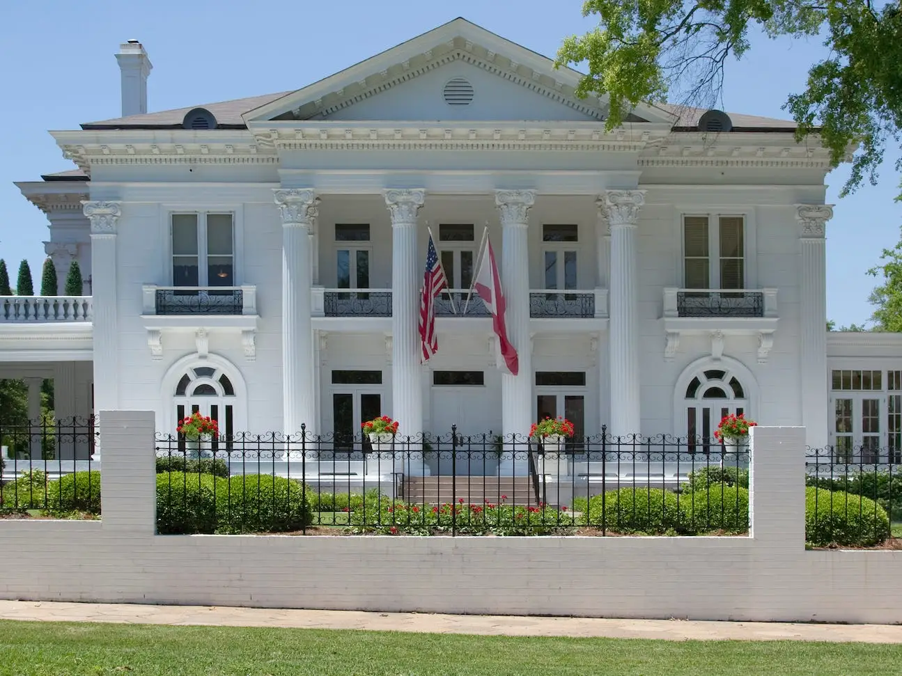 The Governor Mansion in Montgomery, Alabama
