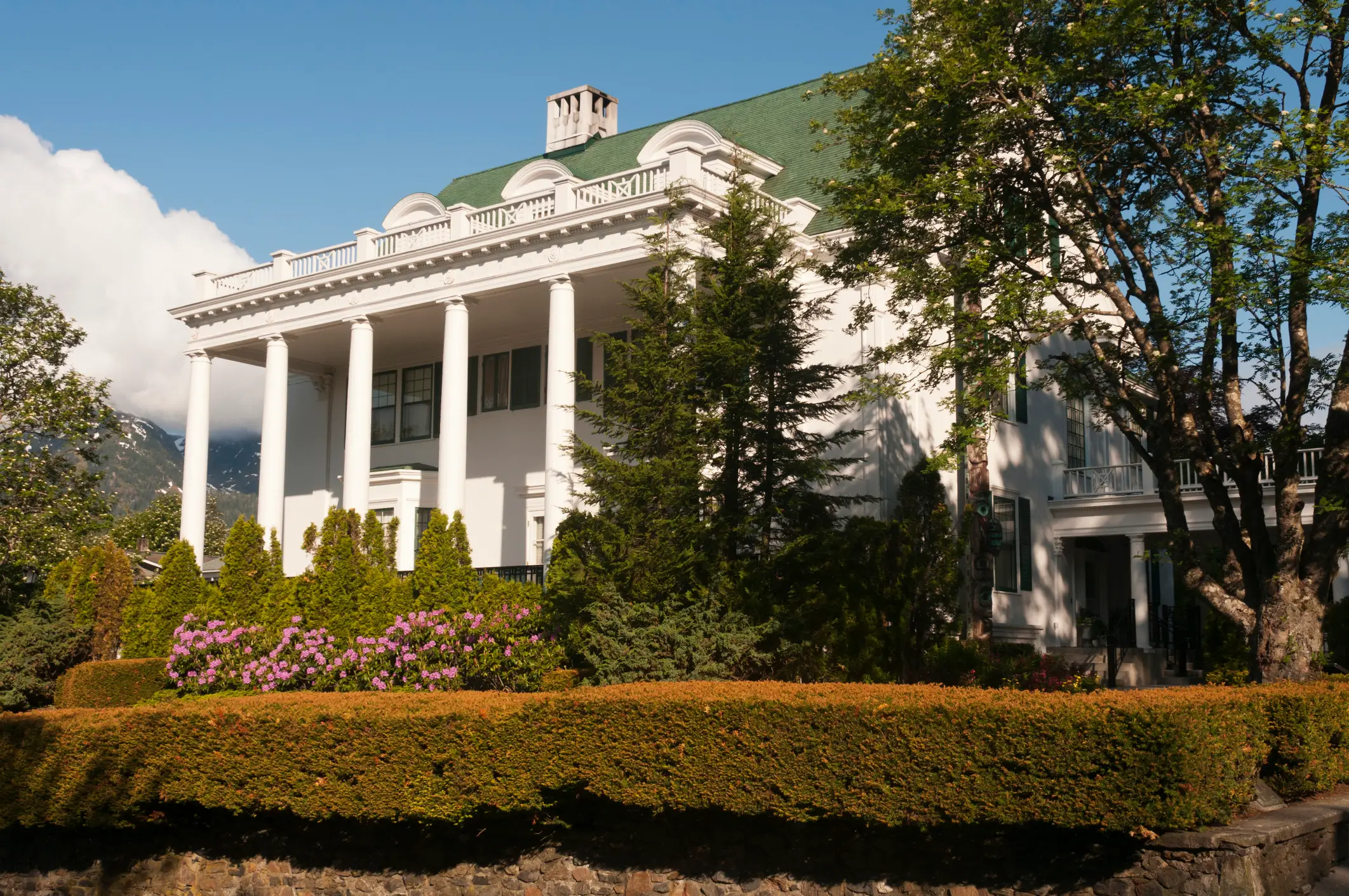 The governor's mansion in Juneau, Alaska.