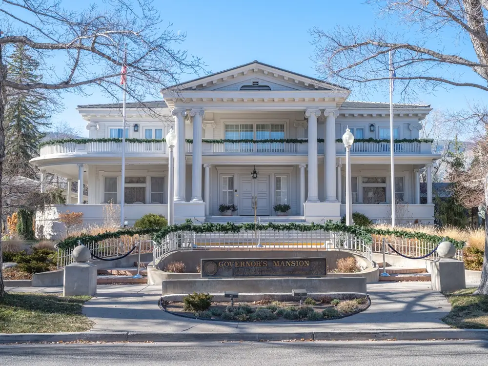 The governor's mansion in Carson City, Nevada.