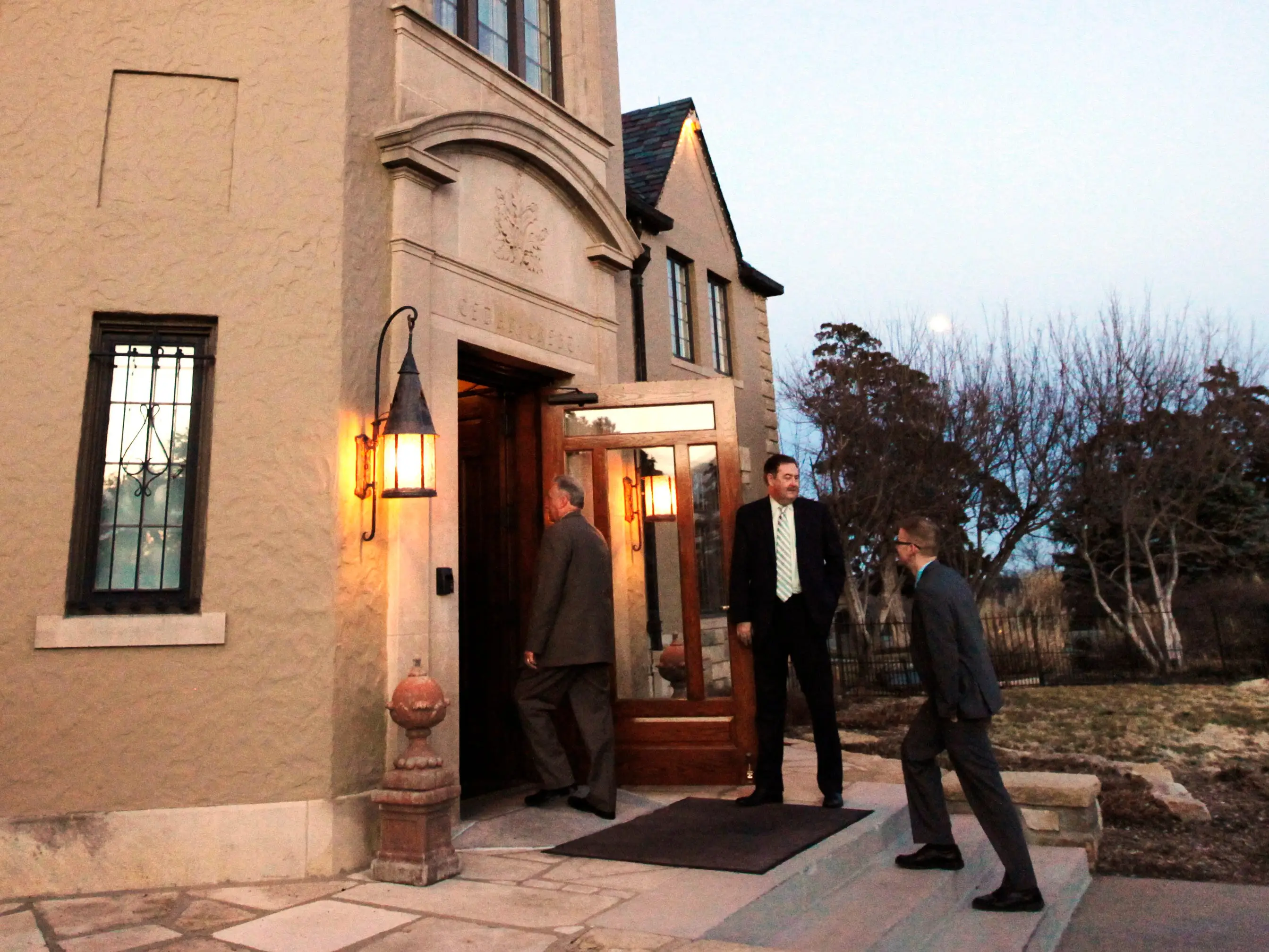 The governor's mansion in Topeka, Kansas.