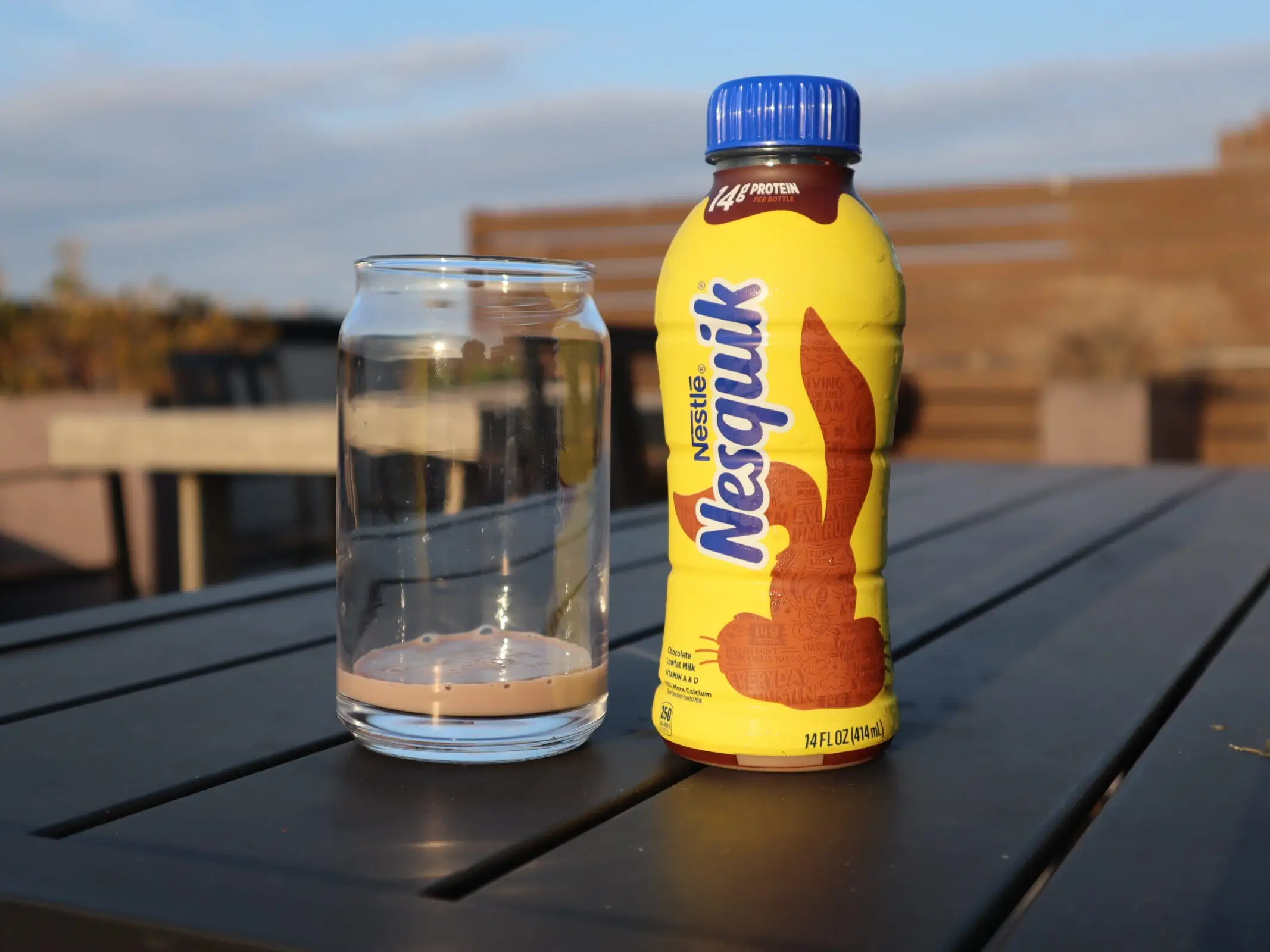 nesquik drink taste test