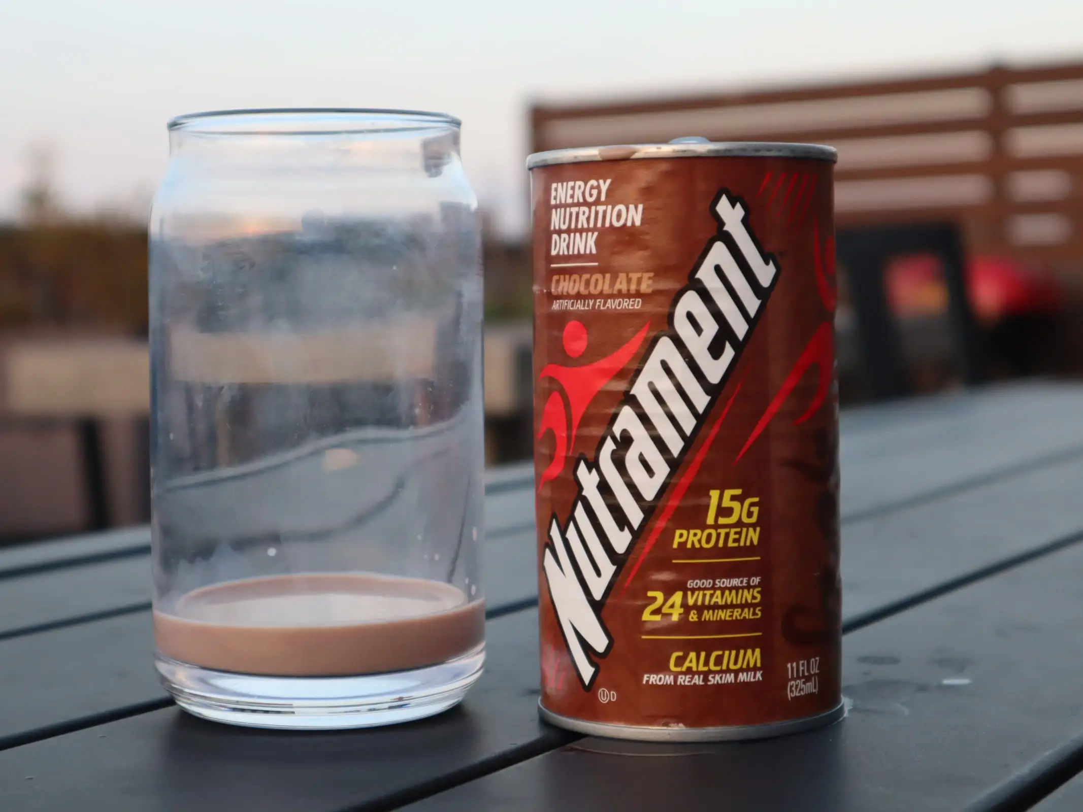 nutrament protein drink taste test