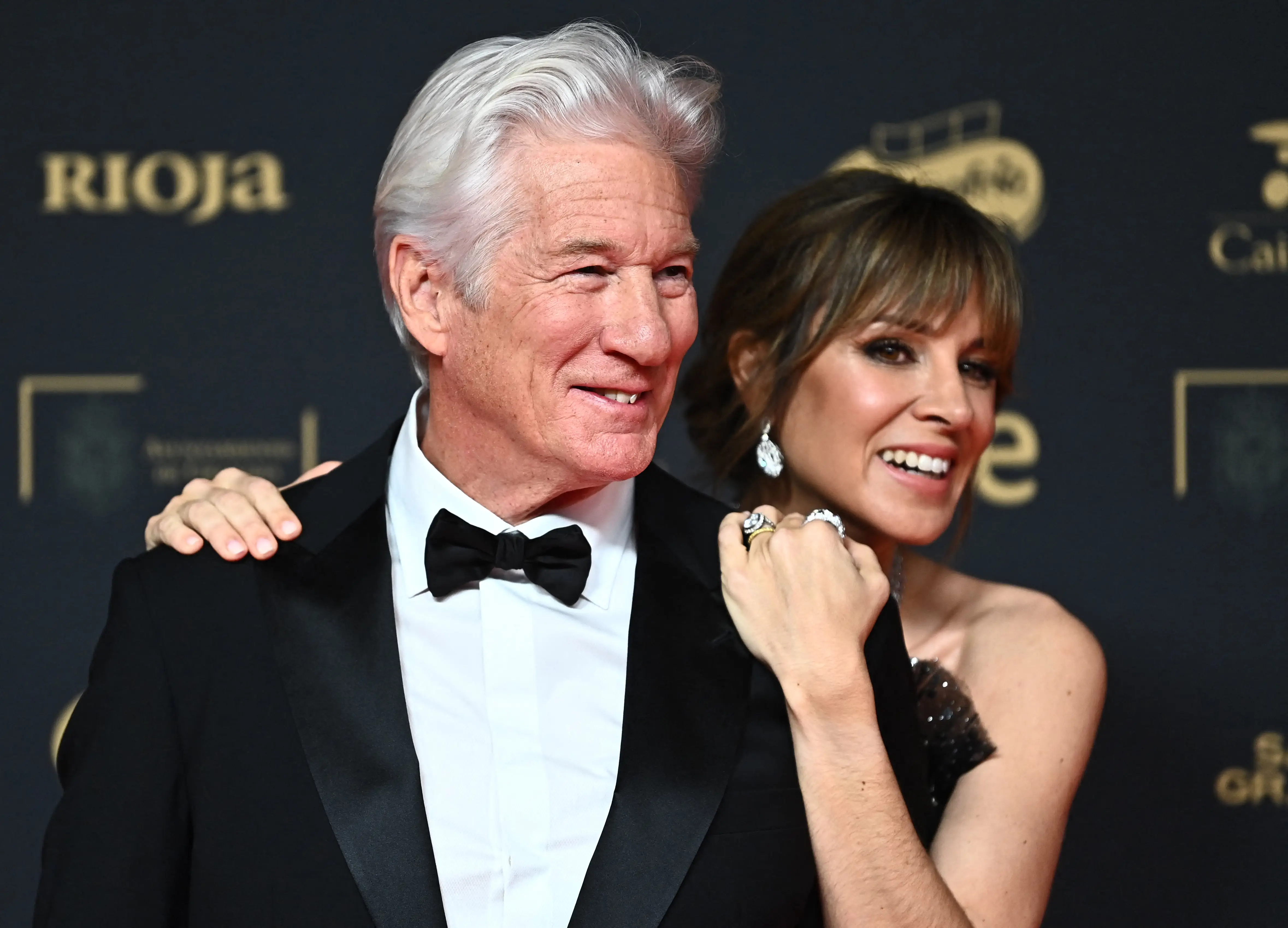 Richard Gere and Alejandra Silva.