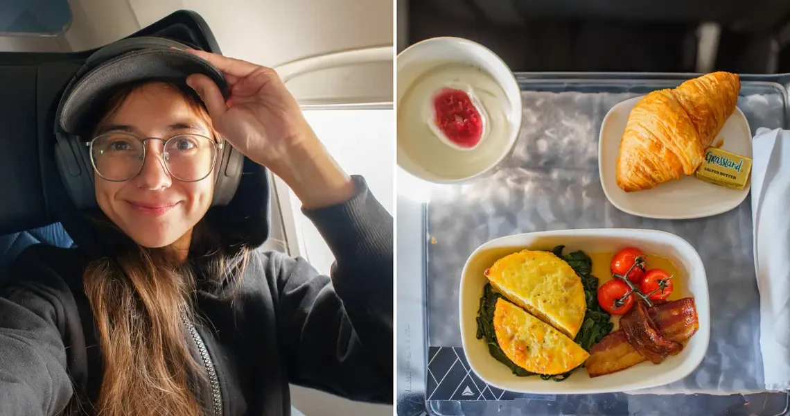 I flew first class with Delta for the first time, and 10 things surprised me