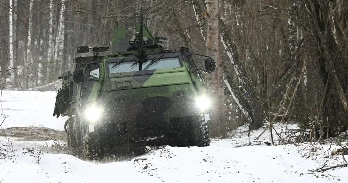 NATO countries preparing for Arctic war are betting on this rugged 6×6 armored personnel carrier