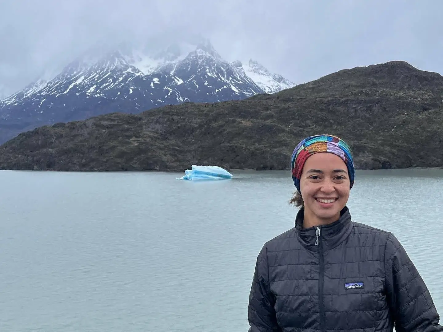 The author in Puerto Natales, Chile.