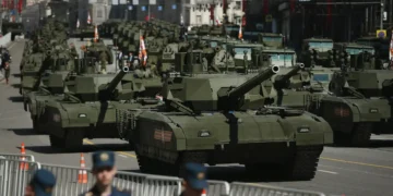 The British military expected to see more of Russia’s ‘prestige equipment,’ like T-14 tanks, fighting in Ukraine, officer says