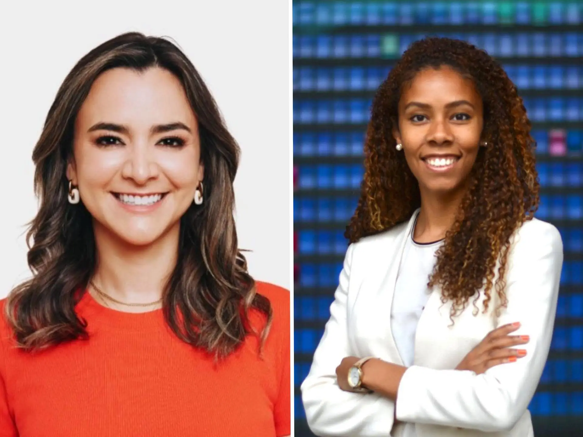 Composite photo shows Vanessa Larco and Mercedes Bent.