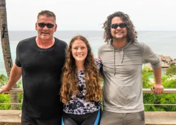 My boyfriend and I brought his dad on our tropical vacation. It was far from romantic, but we still had an amazing time