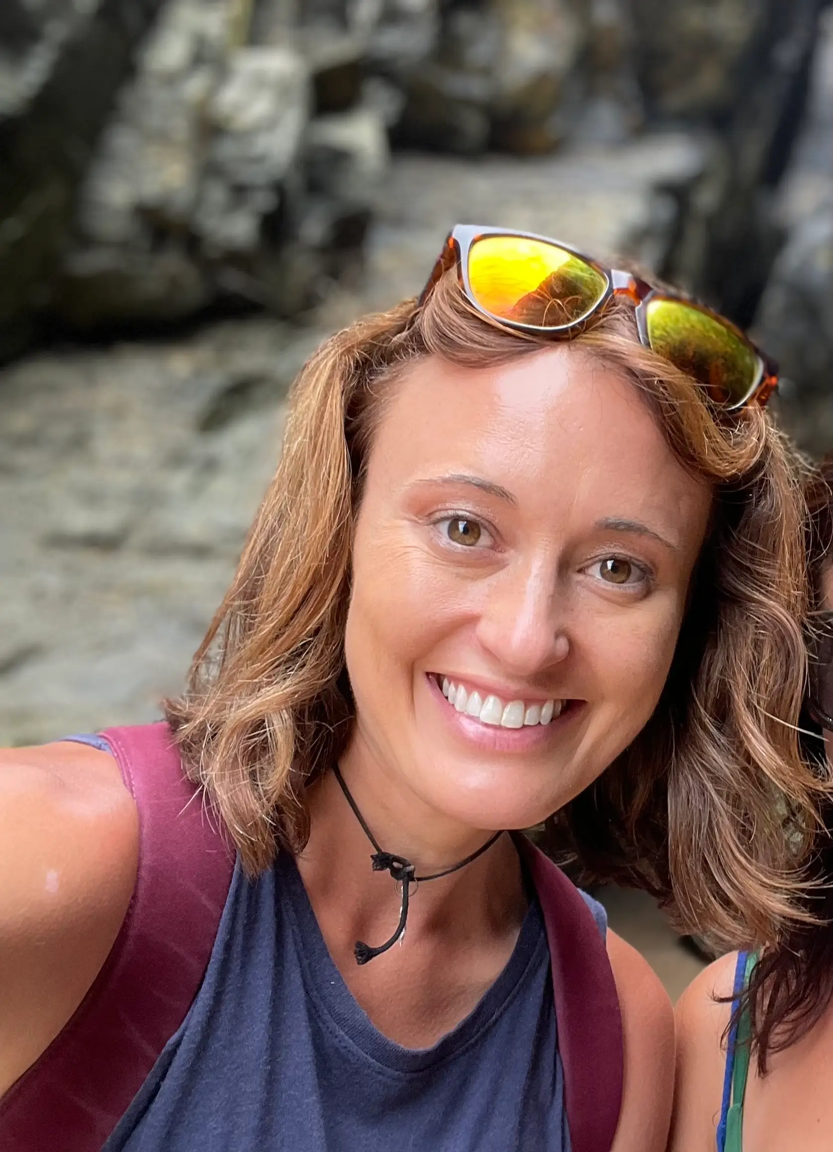 Amy Leonard is pictured.