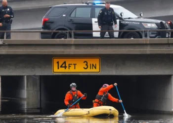40 New Year’s Day flights were diverted away from San Diego after a storm hit the city