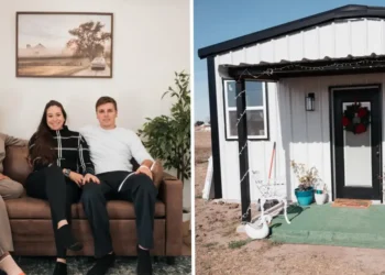 After a contractor quoted them $63,000, a woman and her husband built her mom a tiny home for half the cost