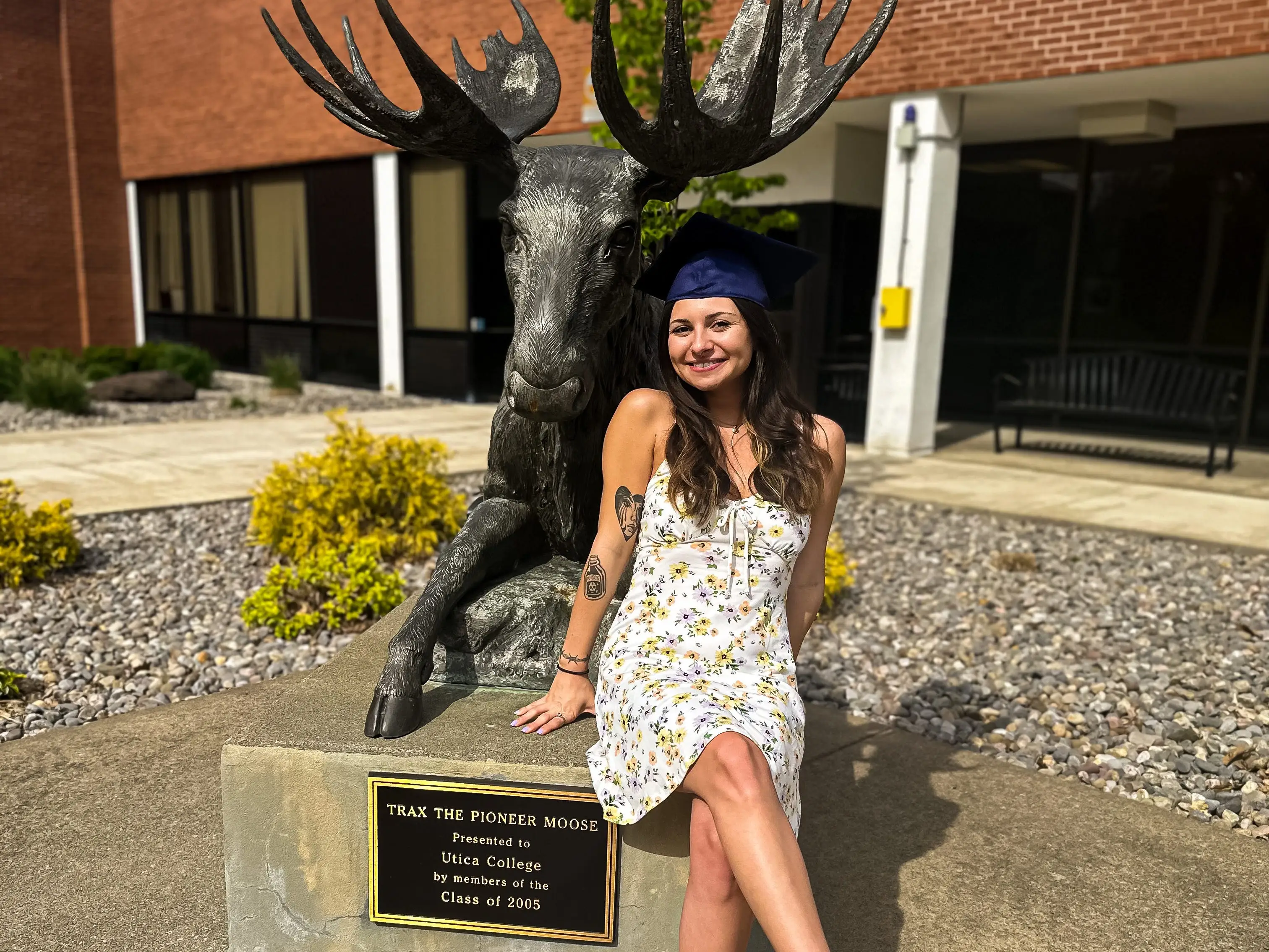 Mariana Tata at graduation