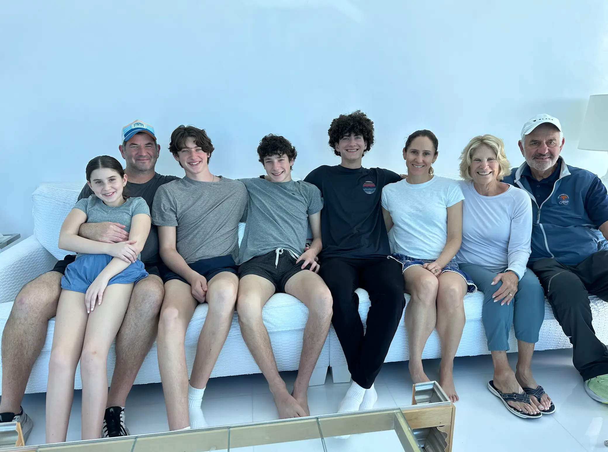 Grandma with granchildren