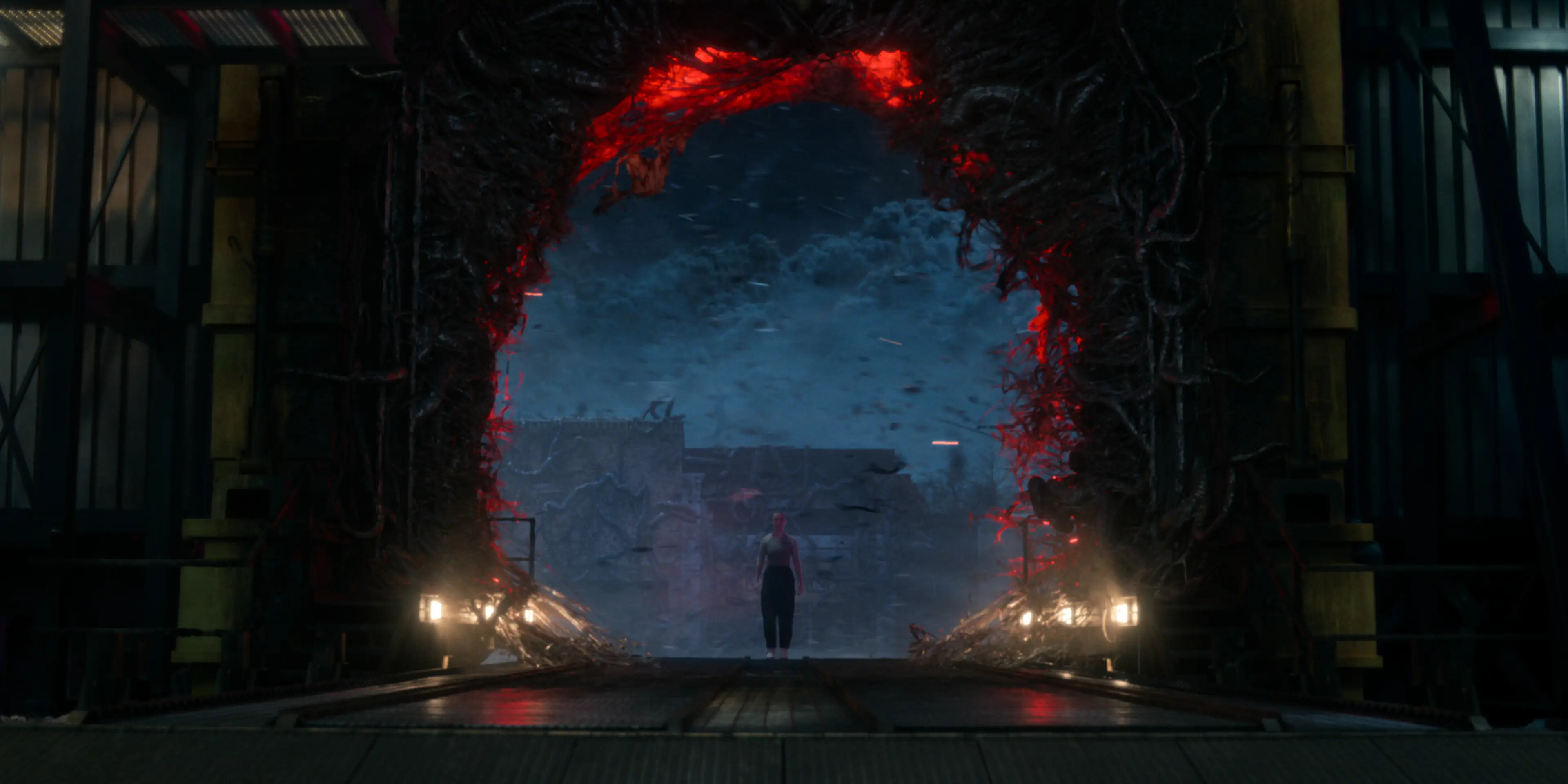 The Upside Down is destroyed in the 