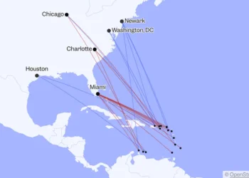 Maps show the scale of the Caribbean air travel chaos &mdash; and how airlines are adding extra flights to rescue passengers
