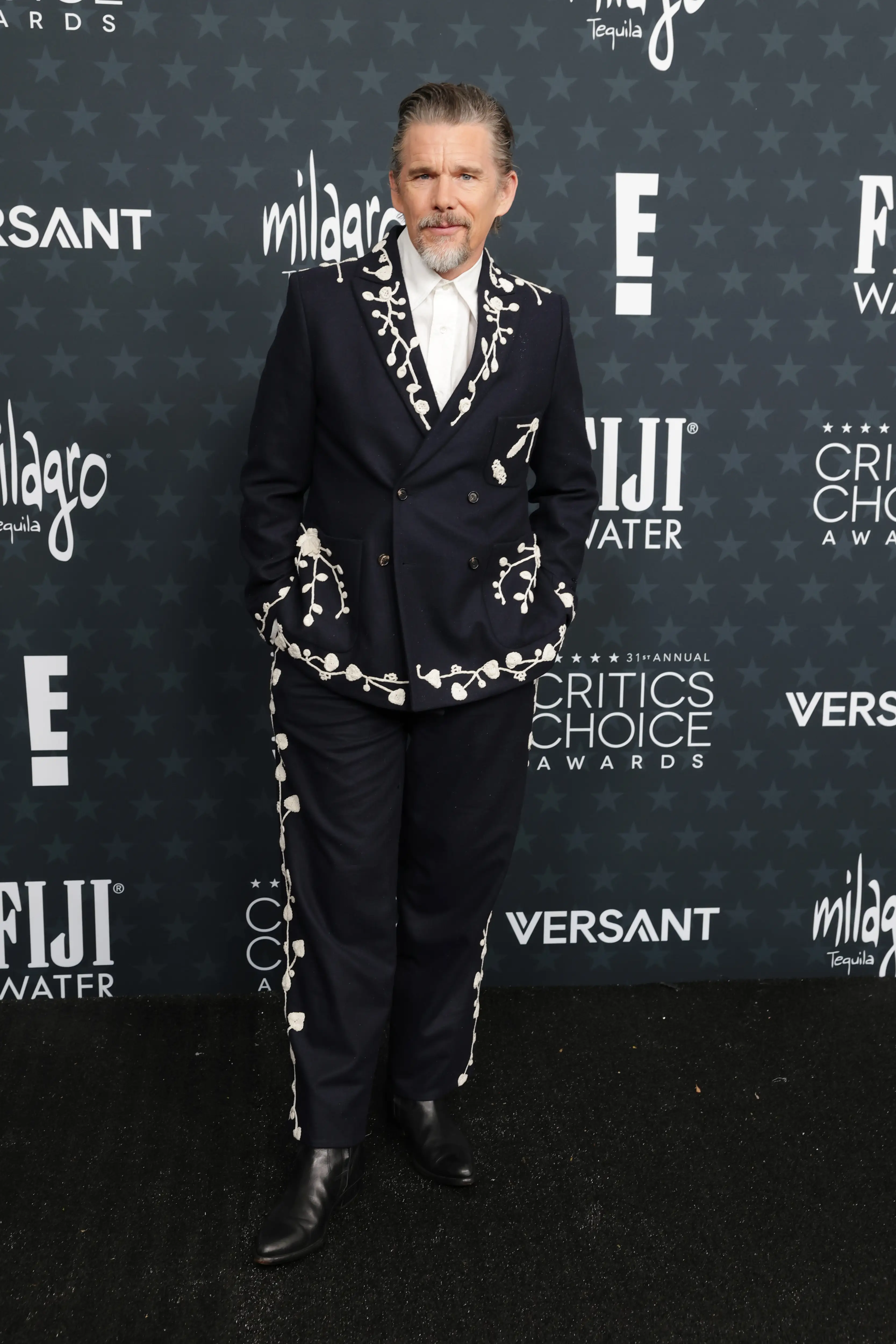 Ethan Hawke at the 2026 Critics Choice Awards.