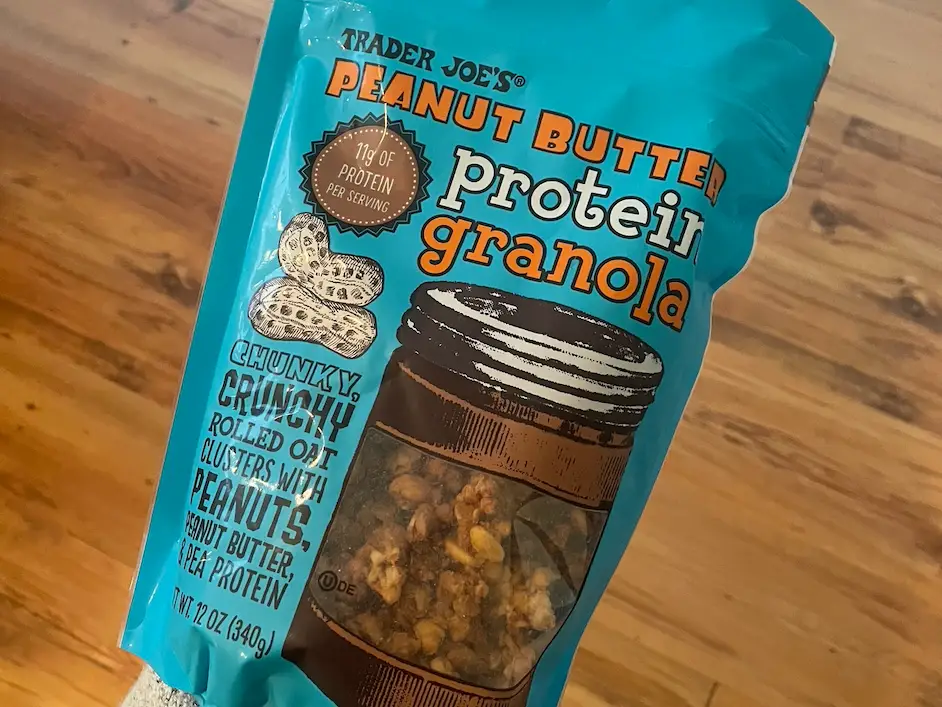 Peanut-butter granola from Trader Joe's.