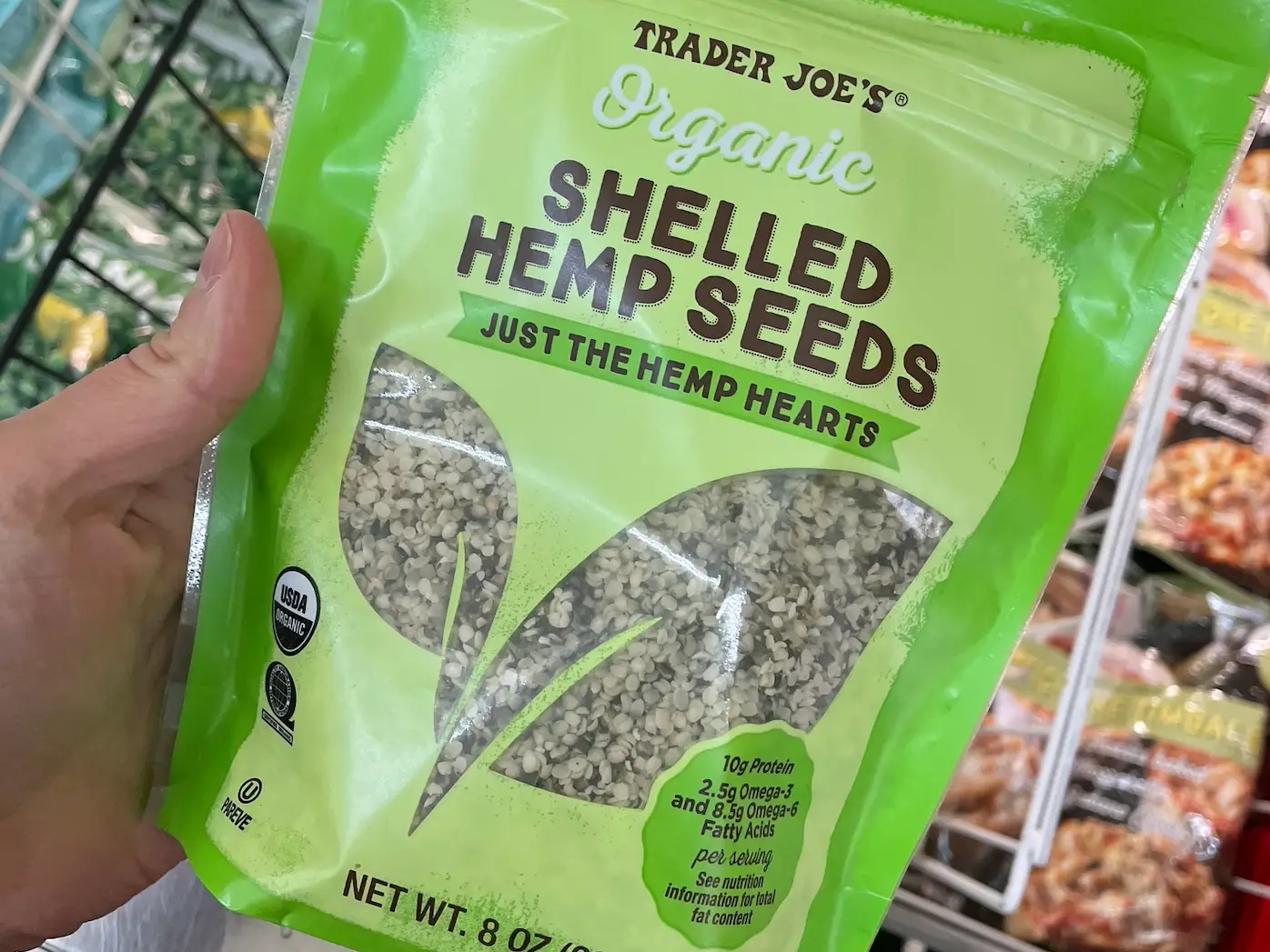 Trader Joe's hemp seeds.