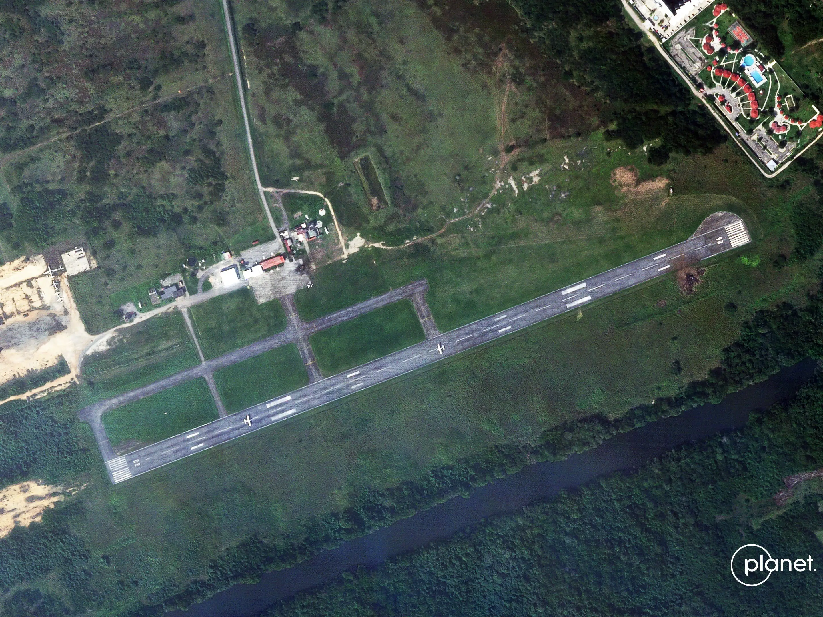 The Higuerote Airport in Venezuela on January 3.