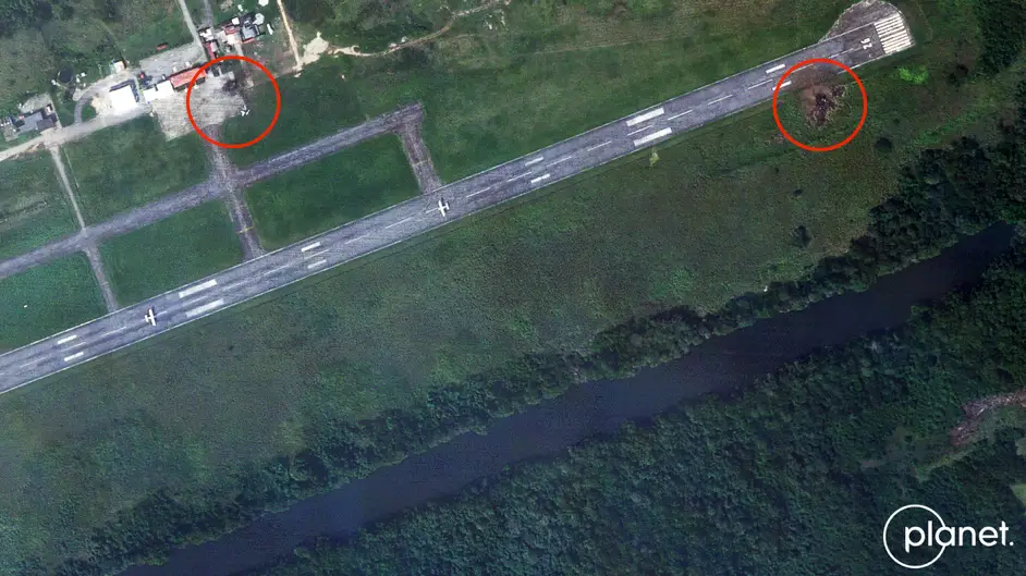 The Higuerote Airport on January 3.