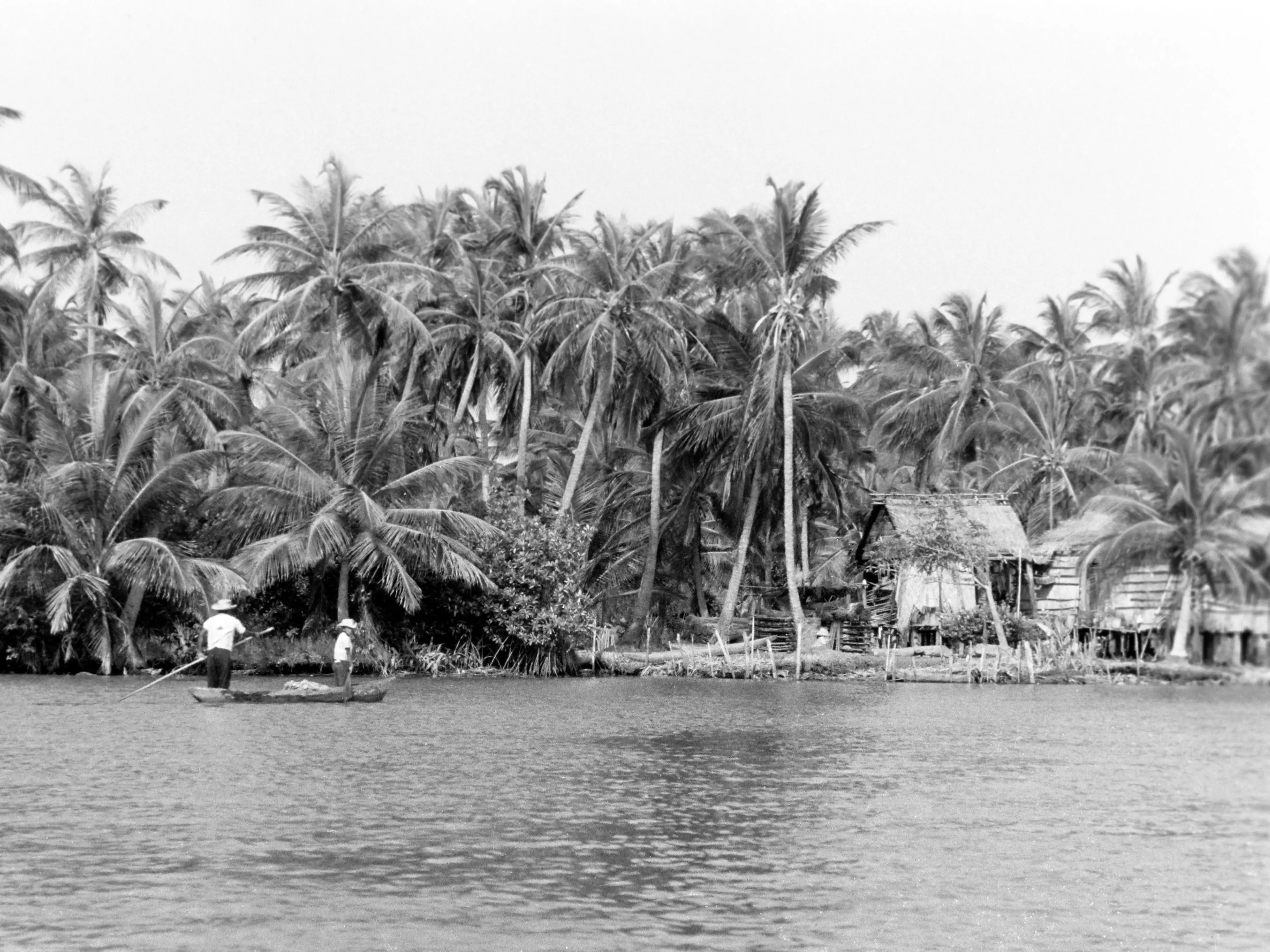 Laguna de Sinamaica at Lake Maracaibo, Venezuela, 1969.