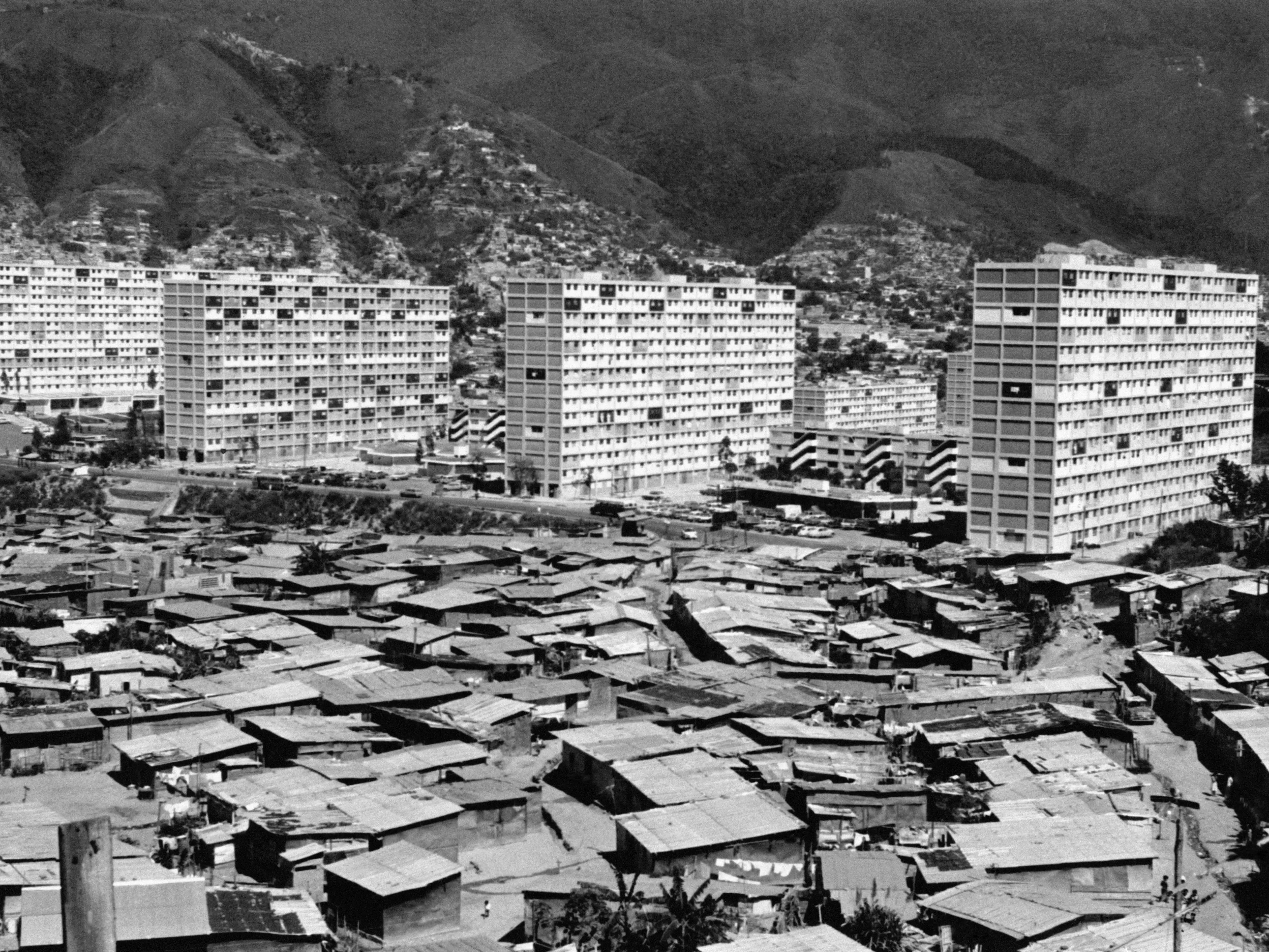 View of Caracas, Venezuela, in 1962