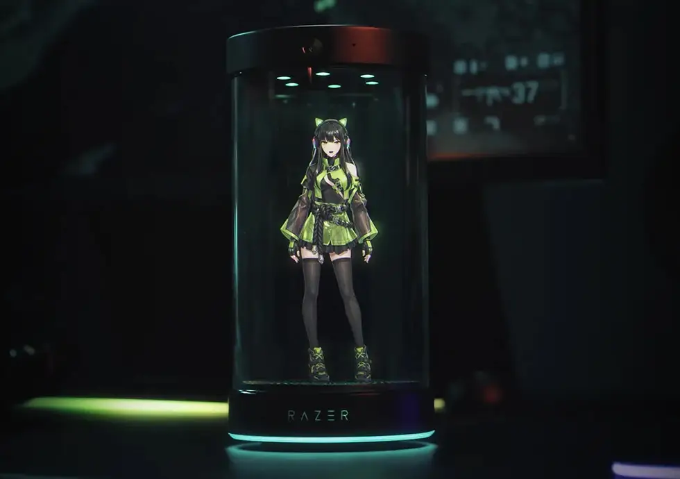 Razer's Project AVA is pictured.