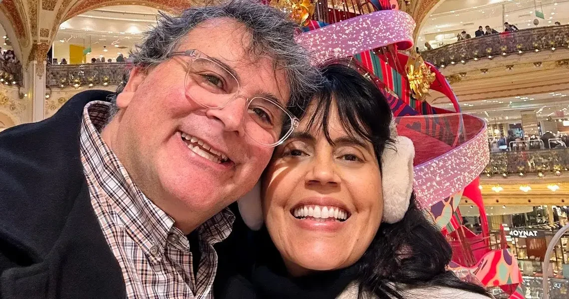 My husband and I spend Christmas and New Year’s traveling. We love never knowing where we’ll be for the holidays.