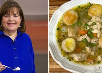 I tried Ina Garten’s soup inspired by chicken pot pie. I loved it so much that I now make it every winter.