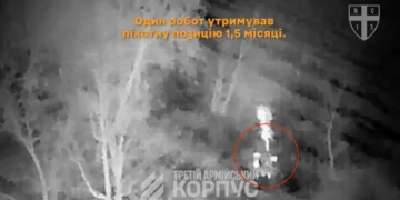 A Ukrainian unit told us how its lone gun-toting robot fought off Russians for 45 straight days