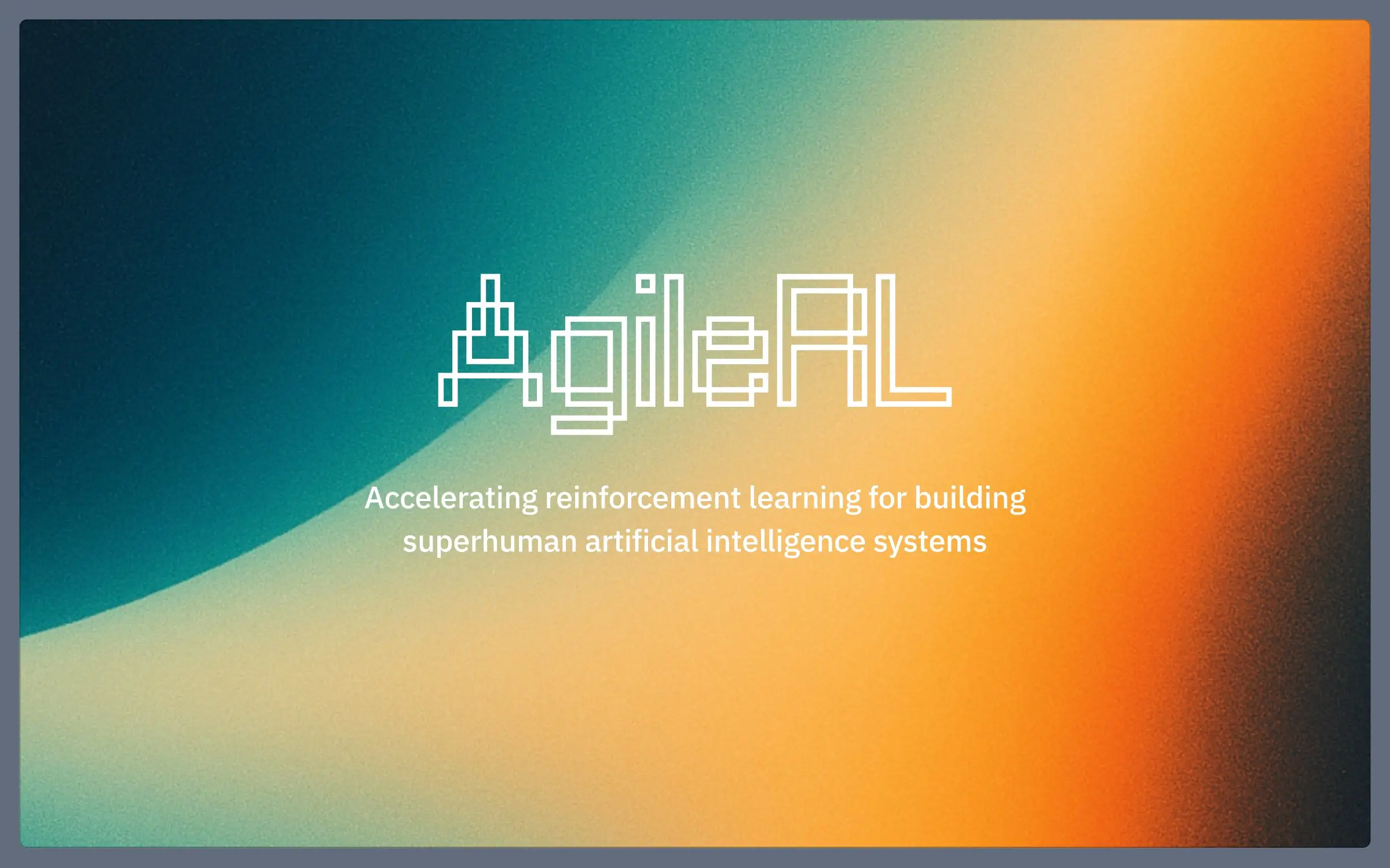 AgileRL funding pitch deck