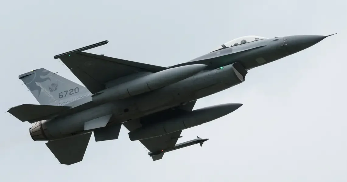 Taiwan’s F-16 fighter fleet has been grounded after an ‘anomaly’ saw a jet and its pilot disappear