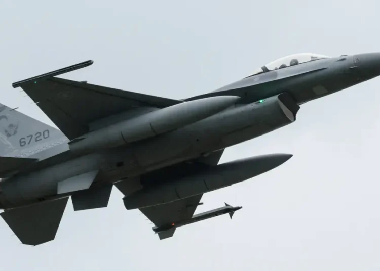 Taiwan’s F-16 fighter fleet has been grounded after an ‘anomaly’ saw a jet and its pilot disappear