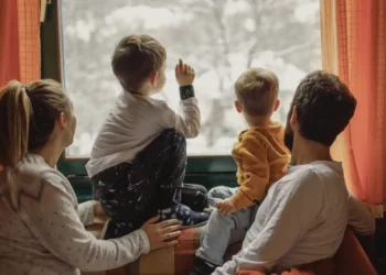 When my family of 4 moved to a small town, we downsized. We now spend more time together and less money.