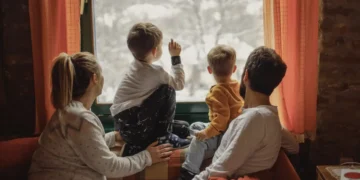 When my family of 4 moved to a small town, we downsized. We now spend more time together and less money.