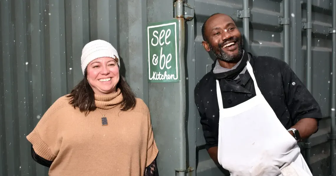 We run our bakery out of shipping containers. It was an unexpectedly cost-effective solution to scaling our business.