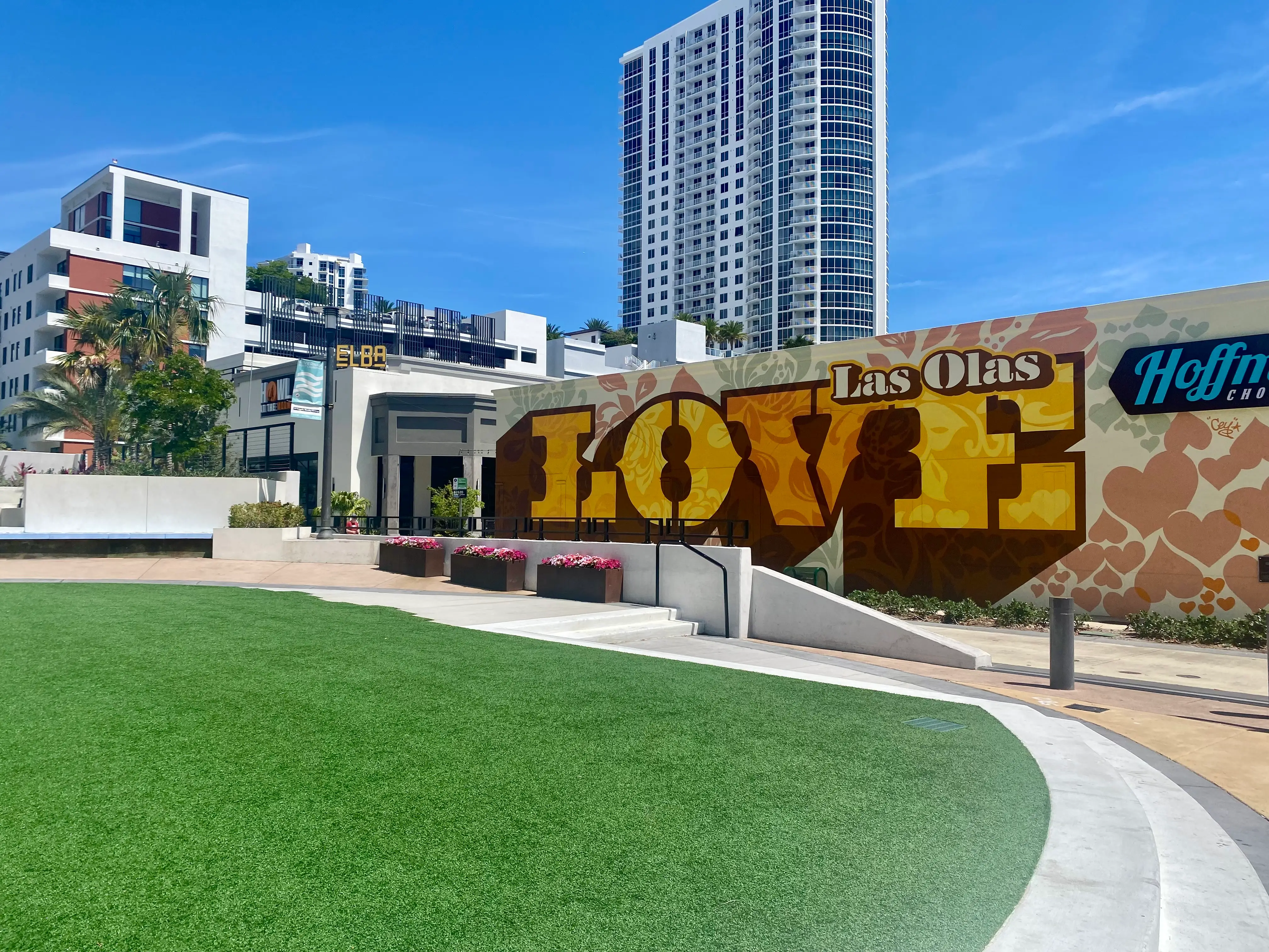 Las Olas Sign in Fort Lauderdale